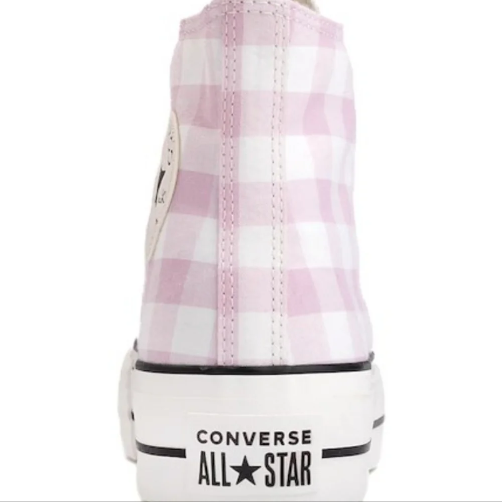Converse Chuck Taylor All Star High Lift Platform Sneaker- Pink/White - Picture 6 of 14